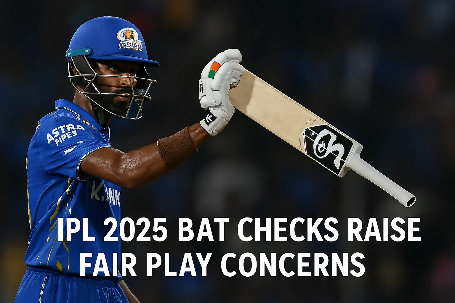 IPL 2025 Bat Checks Raise Fair Play Concerns
