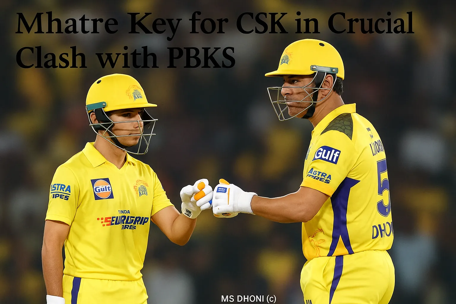 CSK vs PBKS: IPL 2025 Do-or-Die Battle at Chepauk